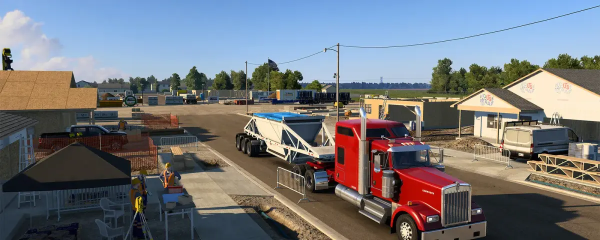 American Truck Simulatorin South Dakota -DLC: teollisuusennakko (heinäkuu 2026)