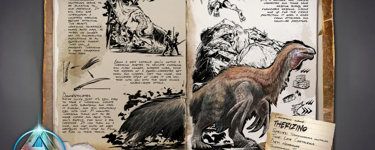 ARK Ascended: Therizinosaurus-TLC ja Community Crunch 517 (31.7.2026)