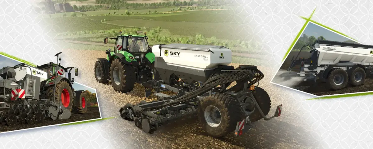 Farming Simulator 25 SKY Agriculture Pack -DLC: 12 työkonetta (30.6.2026)
