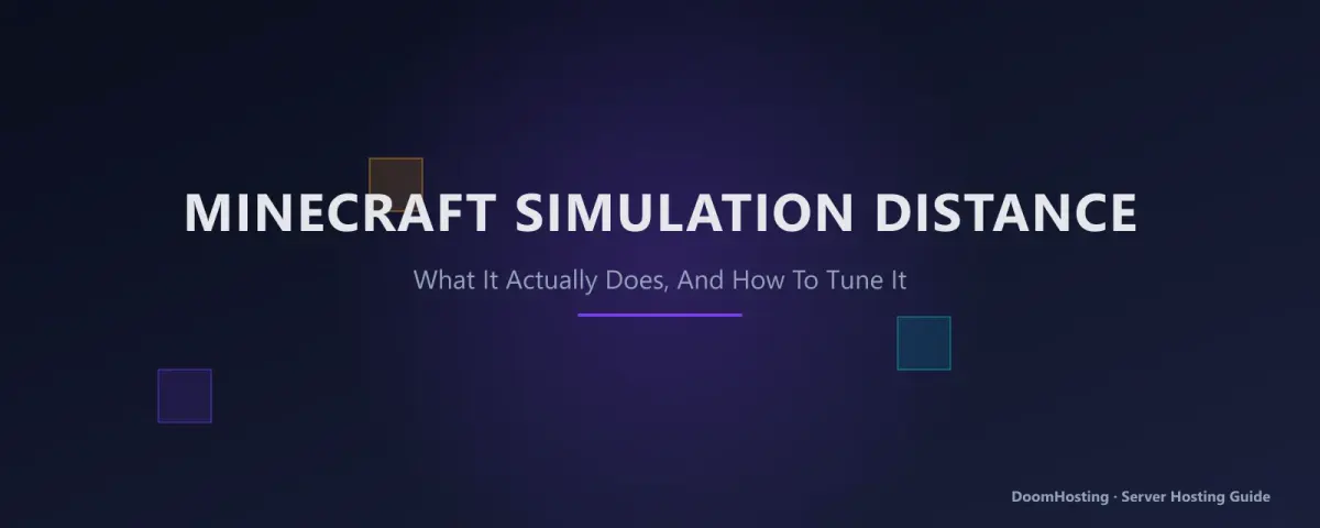 Minecraftin simulation distance: mitä se tekee ja miten säädät sen