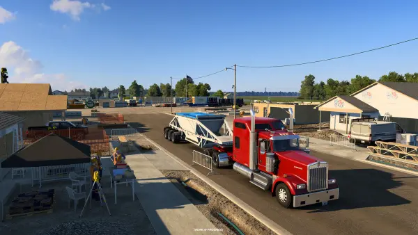 American Truck Simulatorin South Dakota -DLC: teollisuusennakko (heinäkuu 2026)