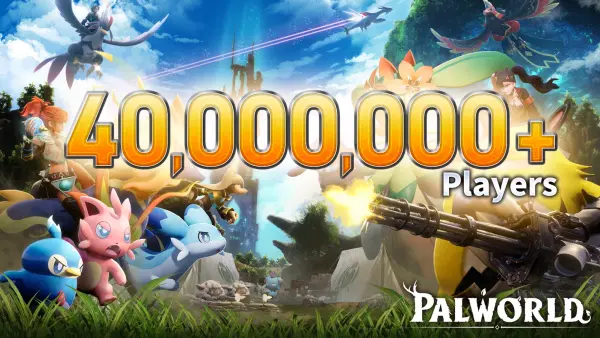 Palworld ylitti 40 miljoonan pelaajan rajan ennen 1.0-julkaisua 10.7.2026
