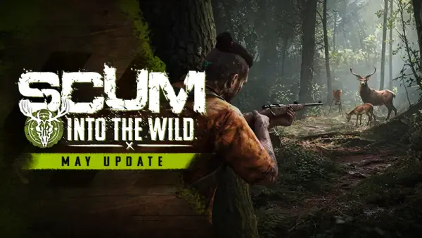 SCUM 1.3 patch notet: Into the Wild ja metsästyskausi (kesäkuu 2026)