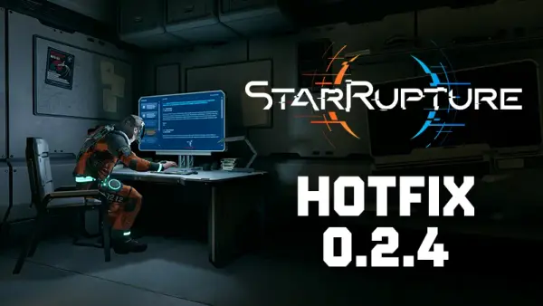 StarRupture Hotfix 0.2.4 patch notes: co-op-kaatumiskorjaukset 6.5.2026
